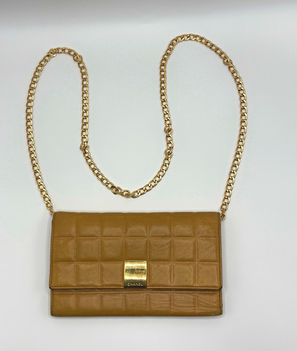 Chanel portafoglio marrone - chanel,