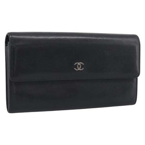 Chanel portafoglio lungo - portafoglio, pelle