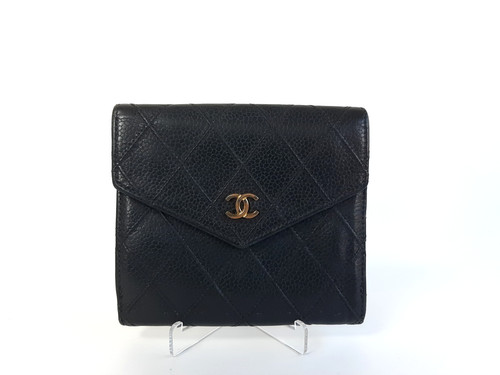 Portafoglio chanel bicolore - portafoglio,