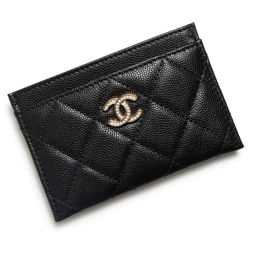 Chanel matelasse logo pelle - chanel, cc