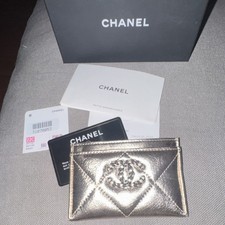 Portafoglio donna CHANEL oro