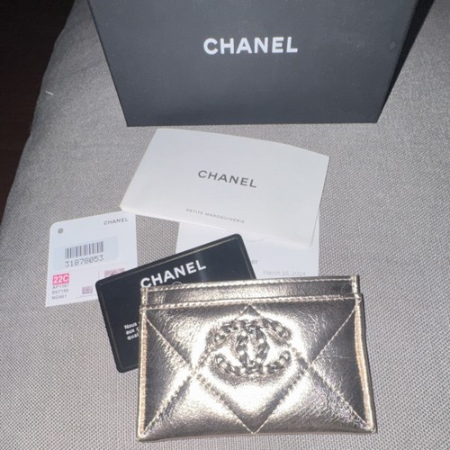 Portafoglio donna chanel oro - portafoglio,