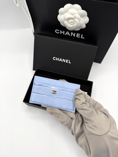 Portacarte chanel croc - portacarte,