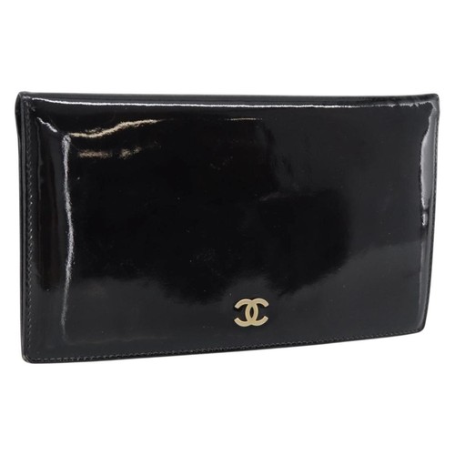 Chanel portafoglio lungo pelle - chanel,
