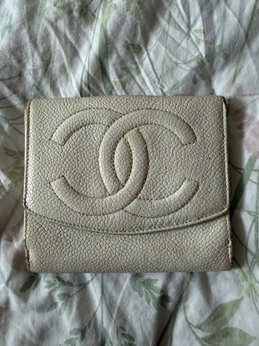 Portafoglio chanel bianco - portafoglio,