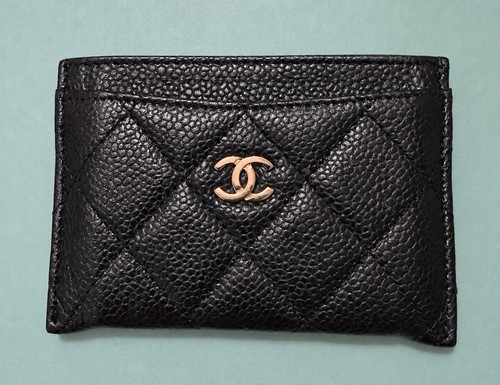 Porta carte chanel nero - porta,
