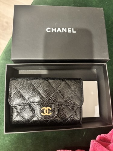 Portafoglio chanel caviale - chanel,