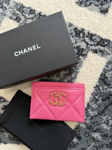 Portacarte chanel trapuntato - chanel,