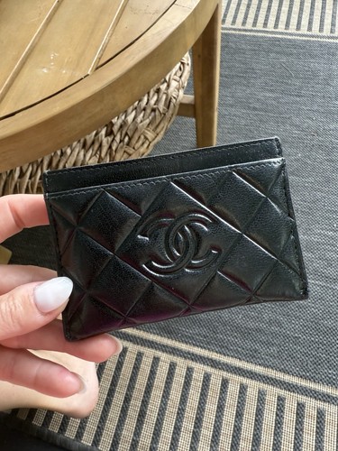 Portacarte chanel nero - chanel,