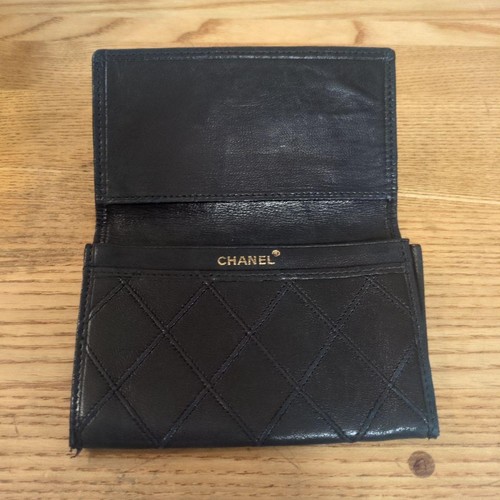 Chanel porta carte - carte, trapuntato