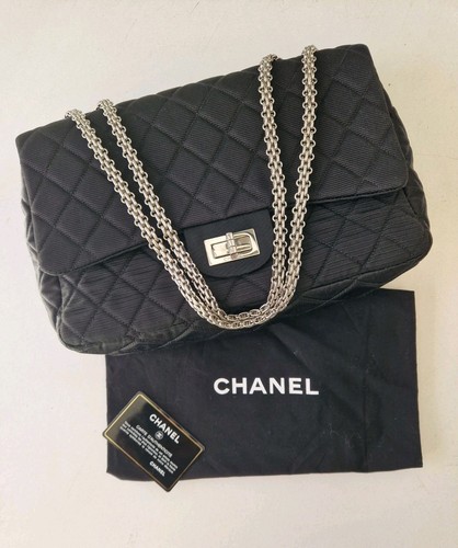 Borsa chanel seta nera - borsa,