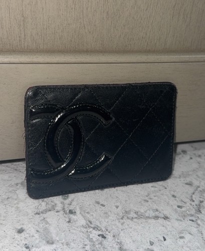 Portafoglio chanel nero - chanel,