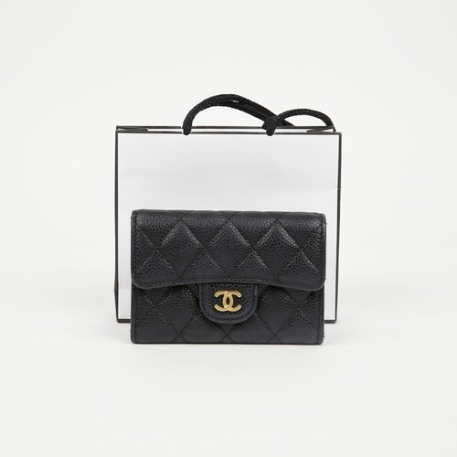 Chanel portacarte classico - classico, in