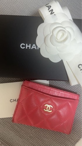 Chanel matelasse card case - chanel,