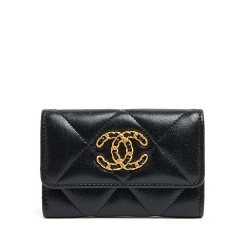 Chanel porte carte rabat - carte,