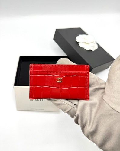 Portacarte chanel croc - portacarte,