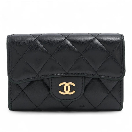 Chanel matelasse porta carte - porta,
