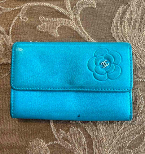 Portacarte chanel pelle - pelle, di