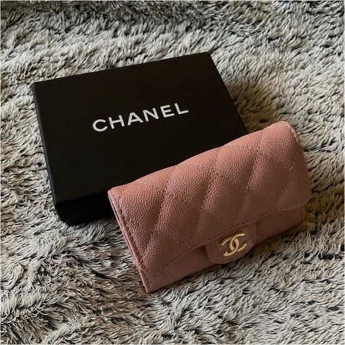 Chanel portafoglio patta pelle - patta,